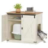 Hzuaneri Cat Litter Box Enclosure CB85414X