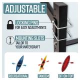 Teal Freestanding Kayak Rack   2 Kayaks