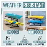 Teal Freestanding Kayak Rack   2 Kayaks