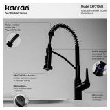 Scottsdale Matte Black Pull-Down Faucet