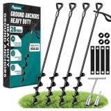 26-Inch Ground Anchors (4x26in)