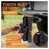 Adjustable Trailer Hitch: 8' Drop, Ball