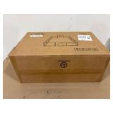 Baby Playpen 79x71 with Mat, Light Gray