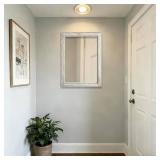 Wood Wall Mirror 24x32, Rustic Frame