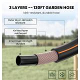 Giraffe Retractable Garden Hose Reel, 130 ft