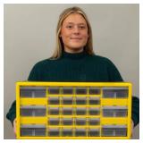 10126 Plastic Drawer Cabinet, 26-drawer