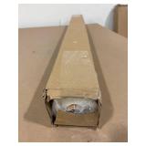 Exquisite Ivory Plastic Table Cover 40' x 300'