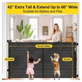 Reinforced 42' Extra Tall Retractable Gate