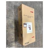 Triena 24 in. Espresso Pad Back Counter Stool