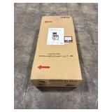 Triena 24 in. Espresso Pad Back Counter Stool