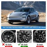 Tesla Model Y 20' Wheel Cover (Set of 4)