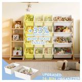 EXPERLAM Toy Storage Organizer with Bins
