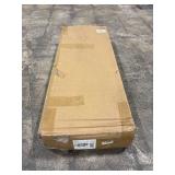Full Bed Frame with Headboard, Steel Slats