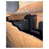 DiaOutro 7' Queen Bed Frame, Heavy Duty, Black