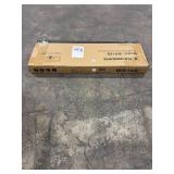 FLEXIMOUNTS 12x72 Wall Shelf, 2-Pack, Black