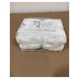 HygroCotton White 6-Piece Bath Towel Set