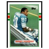 Barry Sanders RC 1989 Topps Traded #83T Rookie Football Card - #5
