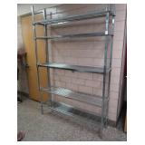 NSF STAINLESS STEEL STORAGE RACK