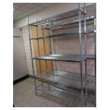 NSF STAINLESS STEEL STORAGE RACK