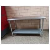 STAINLESS STEEL NSF TABLE