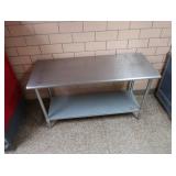 STAINLESS STEEL NSF TABLE