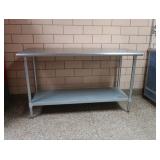 STAINLESS STEEL NSF TABLE