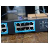 GREENNET TRENDENT 16 PORT POE WEB SMART SWITCH