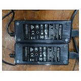 2 UNITEK 120W 10 PORT USB SMART CHARGING STATIONS+ 2 SWITCH ADAPTOR
