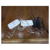 2 UNITEK 120W 10 PORT USB SMART CHARGING STATIONS+ 2 SWITCH ADAPTOR