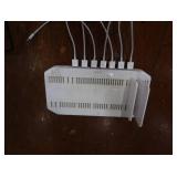 2 UNITEK 120W 10 PORT USB SMART CHARGING STATIONS+ 2 SWITCH ADAPTOR