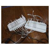 2 UNITEK 120W 10 PORT USB SMART CHARGING STATIONS+ 2 SWITCH ADAPTOR