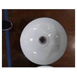 2 16' VINTAGE APPLETON RLM GREEN ENAMEL LIGHT SHADES