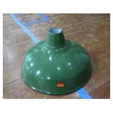 1 16' VINTAGE APPLETON RLM GREEN ENAMEL LIGHTSHADES
