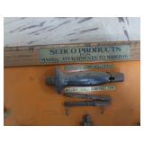 ANTIQUE / VINTAGE? INDUSTRIAL COLLECTABLE FRAMED IN WOOD