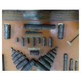 ANTIQUE / VINTAGE? INDUSTRIAL COLLECTABLE FRAMED IN WOOD
