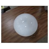 ANTIQUE MILK GLASS LIGHT SHADES
