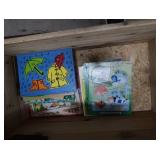 VINTAGE TOY CHEST FILLED