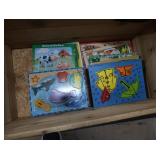 VINTAGE TOY CHEST FILLED