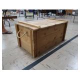 VINTAGE TOY CHEST FILLED
