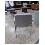 METAL SHELF AND CHAIR