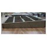 OLD VINTAGE 24 HOLE ORGANIZATION CUBBY/SHELF