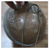 2 ANTIQUE COPPER TANK FLOATS