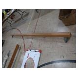 WOODEN BALANCE BEAM