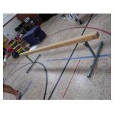 'ATLAS & CO' BALANCE BEAM WITH PADDED BLUE MATT