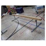 'ATLAS & CO' BALANCE BEAM WITH PADDED BLUE MATT