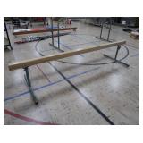 'ATLAS & CO' BALANCE BEAM WITH PADDED BLUE MATT