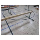 'ATLAS & CO' BALANCE BEAM WITH PADDED BLUE MATT