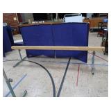'ATLAS & CO' BALANCE BEAM WITH PADDED BLUE MATT