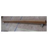 SHORT WOODEN BALANCE BEAM