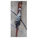 RED POLE VOLLEYBALL NET